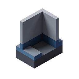 3D Isometric Platform Icon | Modern Display Podium