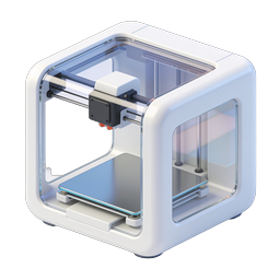 3D Printer Icon - Modern Additive Manufacturing