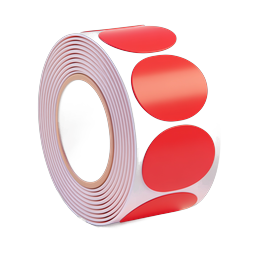 3D Red Dice Icon - Modern Gaming & Luck Symbol
