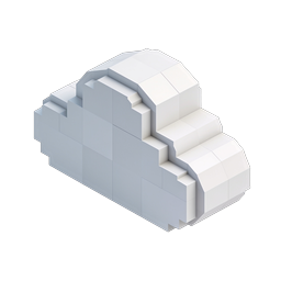 Abstract 3D Structure Isometric Icon | Modern Design