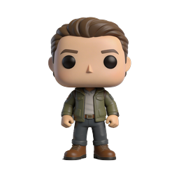 Adventurer Vinyl Figure Character Icon - 3D Rendered