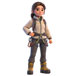 Charming Mountaineer Icon for Adventure Enthusiasts