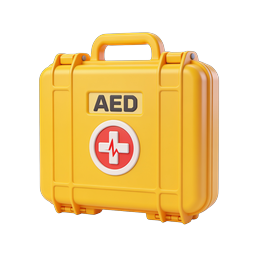 AED Defibrillator Emergency Medical Case Icon
