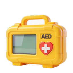 AED Defibrillator Medical Device Icon | Emergency Care