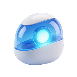 AI Assistant Pod Icon - Futuristic Smart Device