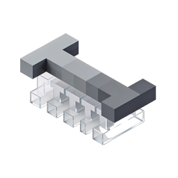 AI Metallic 3D Icon - Artificial Intelligence Design