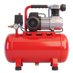 Air Compressor Icon | Industrial Pneumatic Equipment