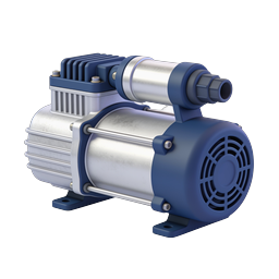 Industrial Air Compressor Pump 3D Icon