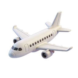 Minimalist Airplane Icon for Travel and Aviation