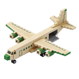 Versatile Cargo Plane Icon for Logistics and Transportation
