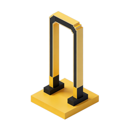 Stylish Arch Icon for Symbolic Representation