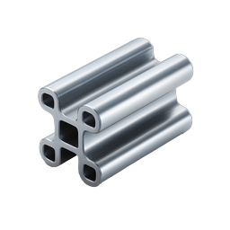 Aluminum Extrusion Profile Industrial Component Icon