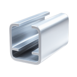 Aluminum C-Channel Profile Metal Extrusion Icon