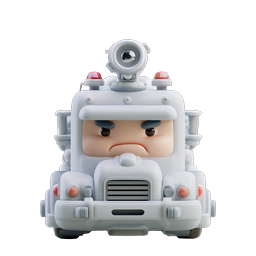 Camion robot arrabbiato