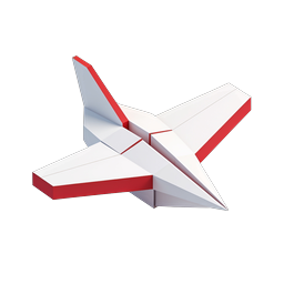 Abstract Origami 3D Geometric Icon | Modern Design