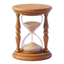 Elegant Hourglass Icon for Time Management