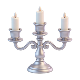Elegant Candle Holder Icon for Home Decor