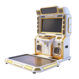 Premium Arcade Dance Machine 3D Icon