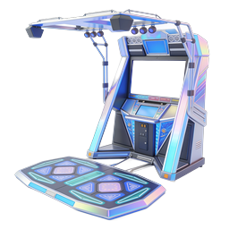 Arcade Dance Machine Icon - 3D Rhythm Game Cabinet