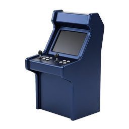 Classic Arcade Game Machine Icon - Retro Gaming Cabinet