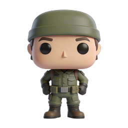 Army Soldier Funko Pop Figure Military Icon