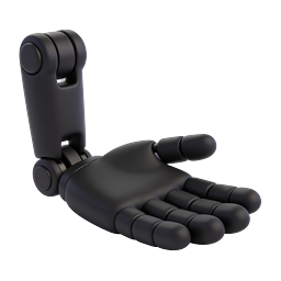 3D Black Artist Mannequin Figure Icon | Realistic Render