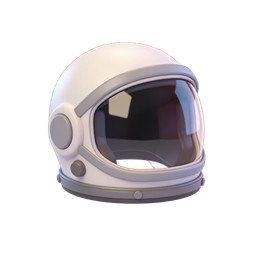 Astronaut Helmet Icon for Space Exploration Projects