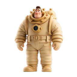 Charming Astronaut Icon for Space Exploration