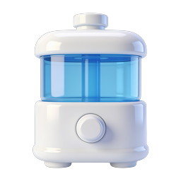 Icono 3D de esterilizador de biberones | electrodoméstico realista