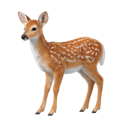 Baby Deer Fawn Icon - Adorable Spotted Wildlife
