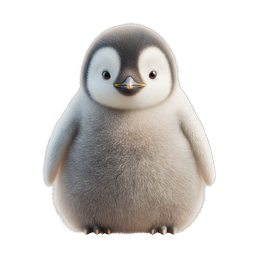 ไอคอนลูกเพนกวินแสนน่ารัก - สัตว์ป่าสมจริง