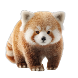 Adorable Baby Red Panda Cub - Wildlife Icon