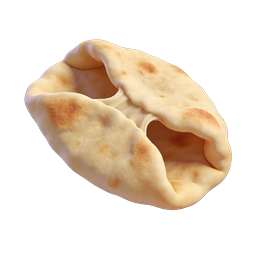 Ícone de Bagel Realista - Gráfico de Alimentos de Padaria Frescos