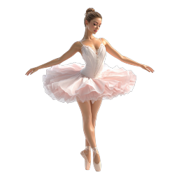 Icona ballerina elegante | Illustrazione di balletto classico