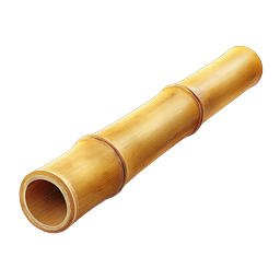 Realistic Bamboo Stalk Icon - Natural Eco-Friendly Design