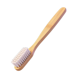 Eco-Friendly Bamboo Toothbrush Icon | Sustainable Dental Care