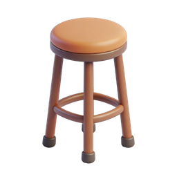 Stylish Bar Stool Icon for Modern Design Projects