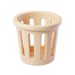 Laundry Basket Icon for Home and Cleaning Services