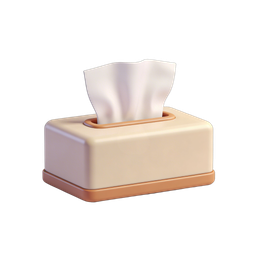Tissue Box Icon for Hygiene and Comfort
