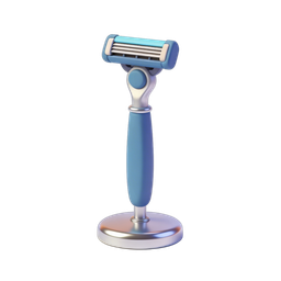 Stylish Shaving Razor Icon for Personal Care