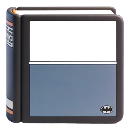 Batman Notebook Icon - Superhero Journal & Diary