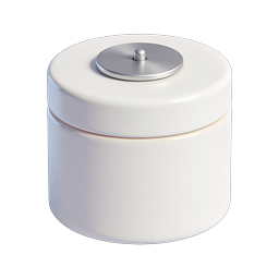 3D Battery Cell Icon | Power & Energy Symbol
