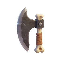 Biểu tượng 3D vũ khí rìu chiến - Tài nguyên game giả tưởng