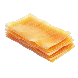 Beeswax Foundation Sheets Stack Icon | Honeycomb Beekeeping