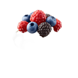 Berry-Topped Cupcake Icon - Realistic 3D Dessert Illustration