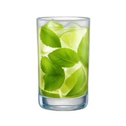 Refreshing Drink Icon for Summer and Health Themes