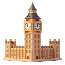 Big Ben Icon - Charming London Clock Tower