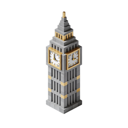 Big Ben Icon - Design London Travel