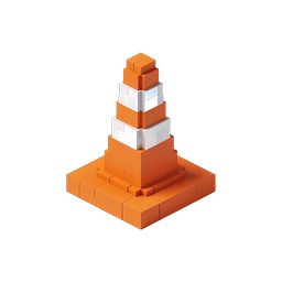 Block Tower Pyramid 3D Icon | Stacked Cubes Design