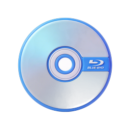 Blu-Ray Disc Icon - HD Optical Media Symbol